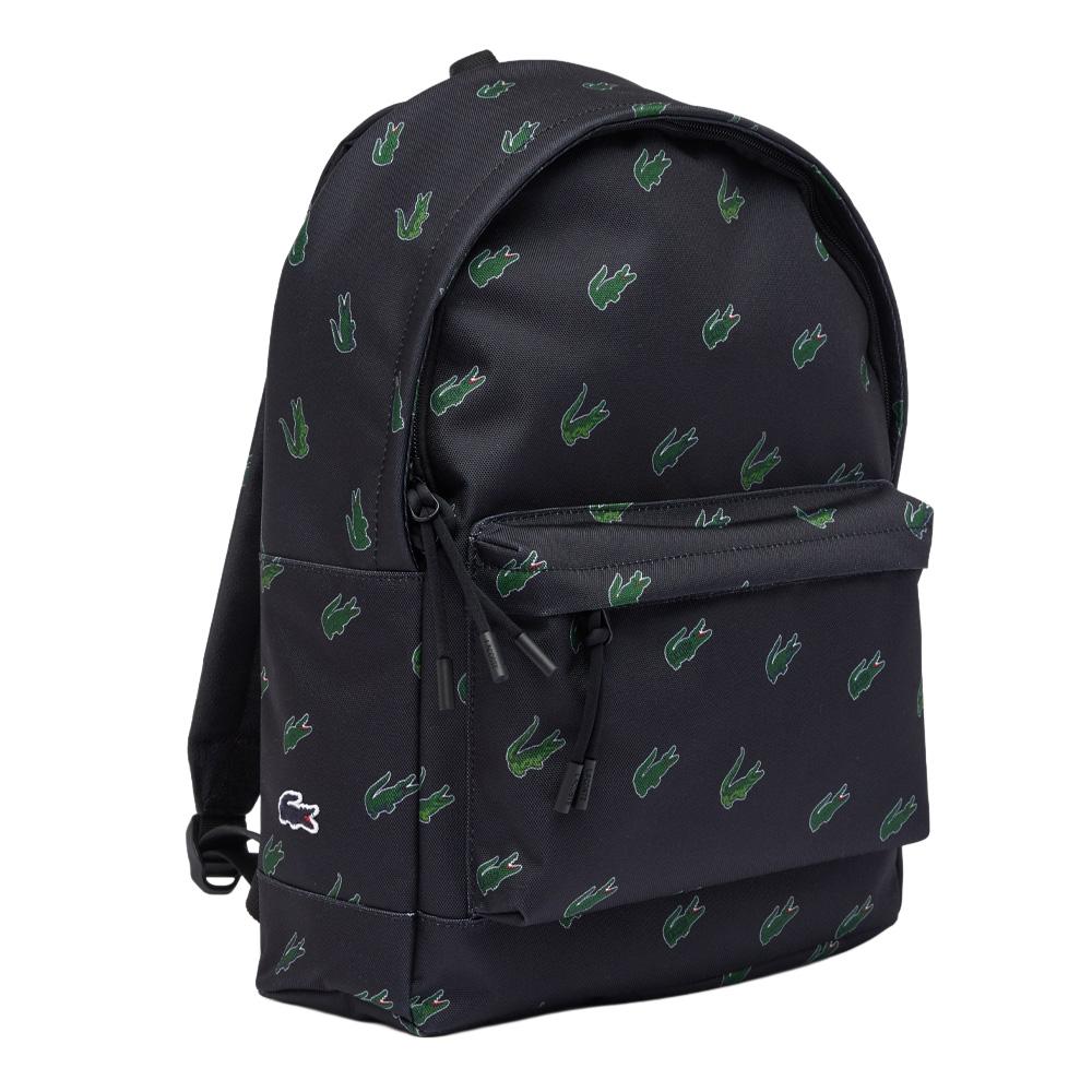 Sac à Dos Noir Mixte Lacoste Backpack pas cher