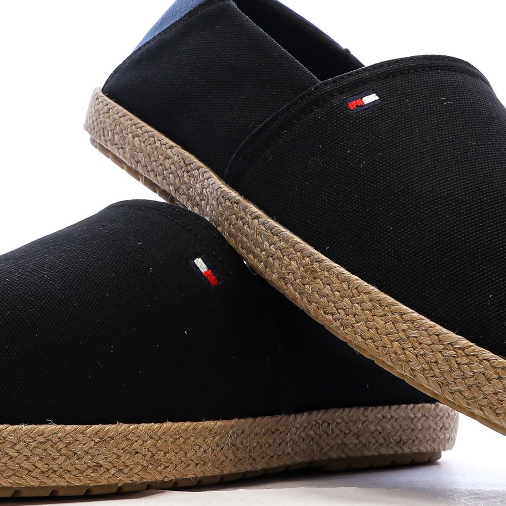 Espadrilles Noire/Bleu Homme Tommy Hilfiger Core vue 7
