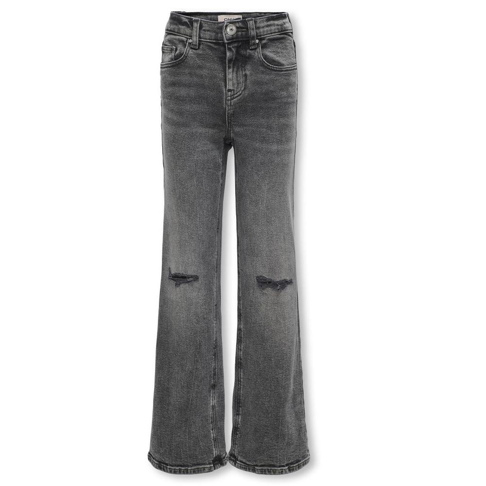 Jean Gris Fille Kids ONLY Juicy Life pas cher