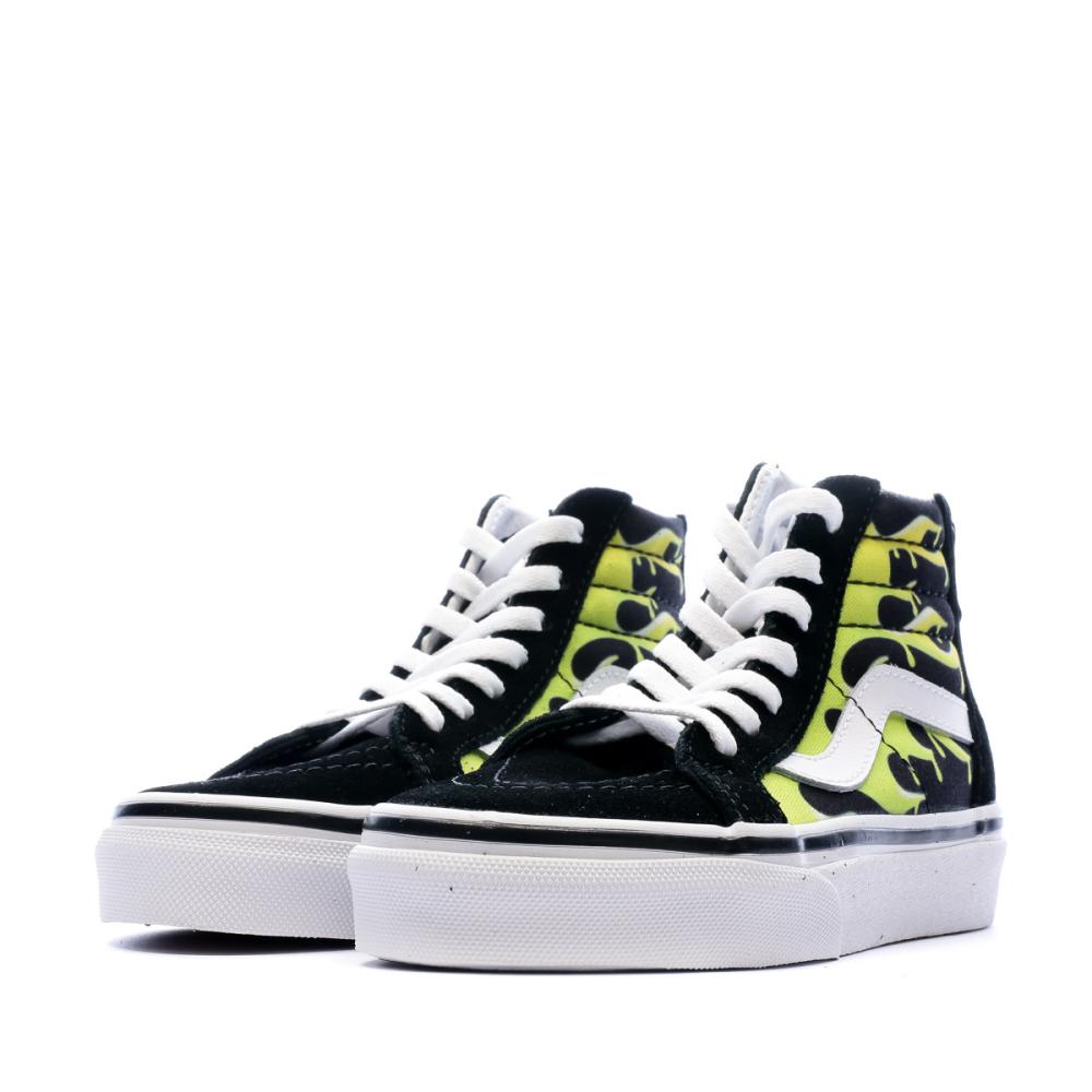 Baskets Noir Garçon Vans SK8-HI ZIP vue 6