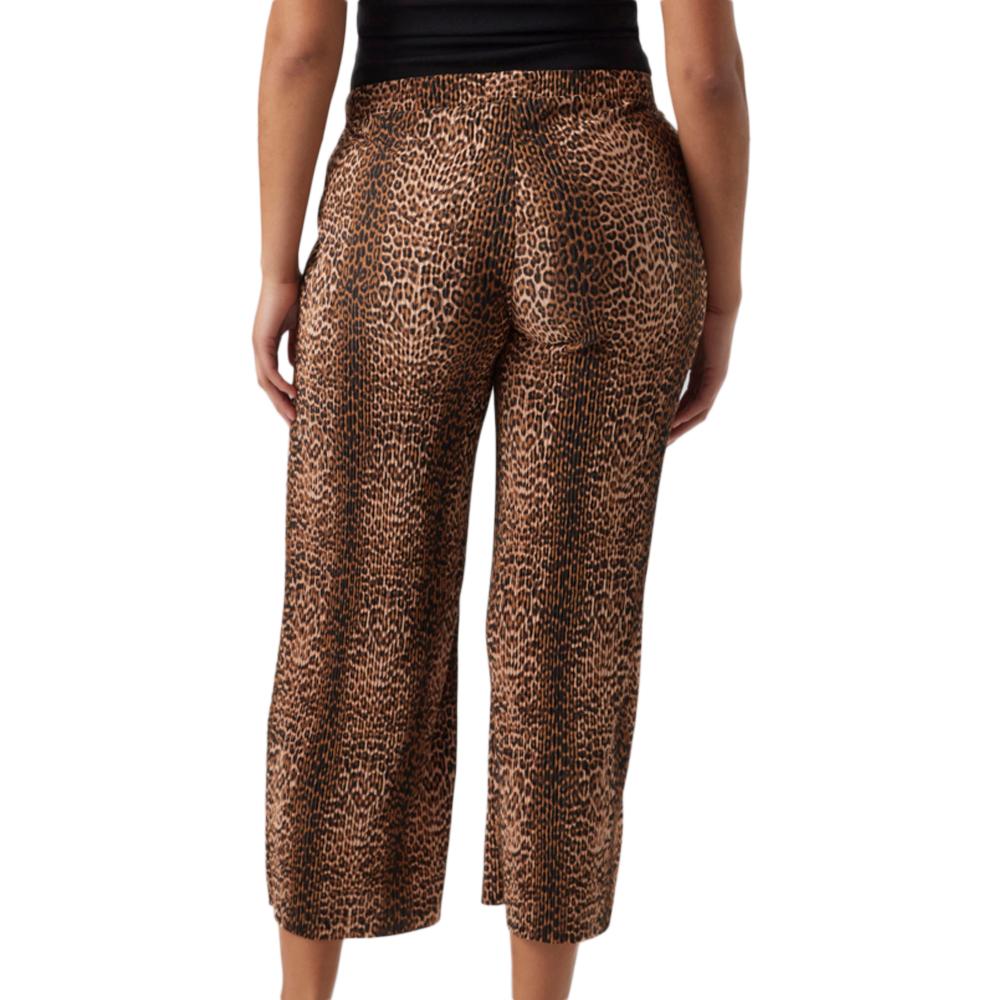 Pantalon de Grossesse Léopard Femme Mamalicious Laura vue 2