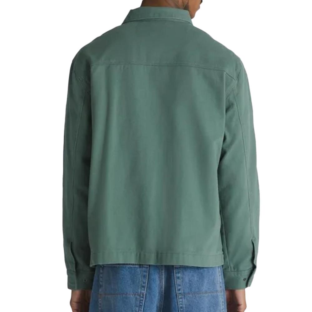 Veste Vert Homme Vans Station Jacket Dark vue 2