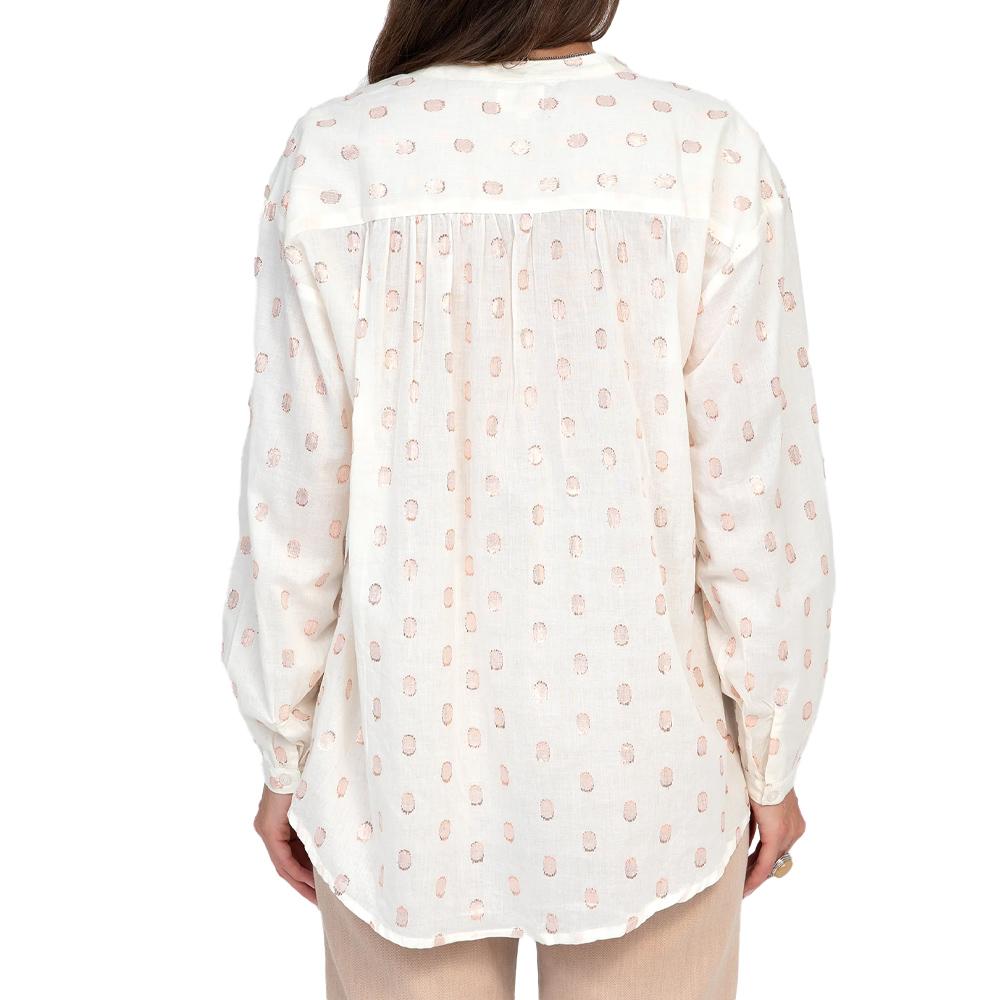 Shirt Ecru/Rose Frau An'ge Ambre Ansicht 2