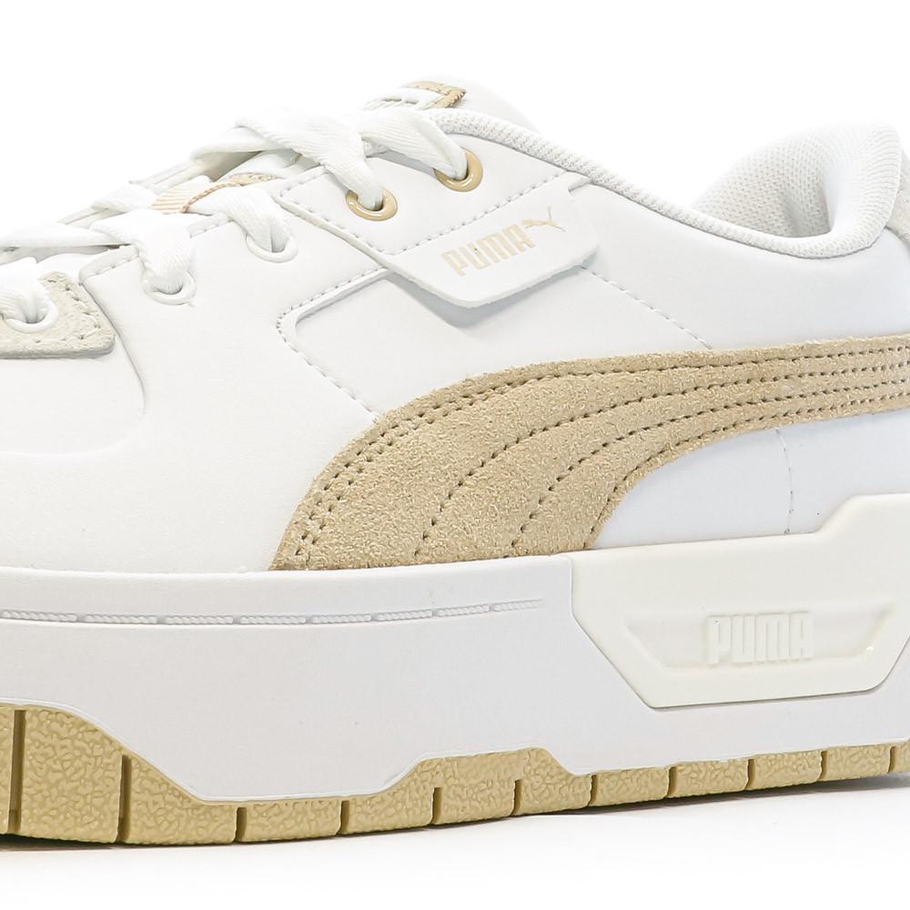 Baskets Blanches/Marron Femme Puma Cali Dream vue 7