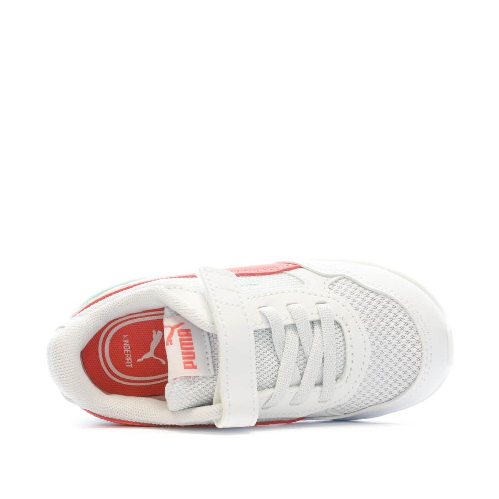 Baskets Blanche Fille Puma X-ray Speed Lite vue 4