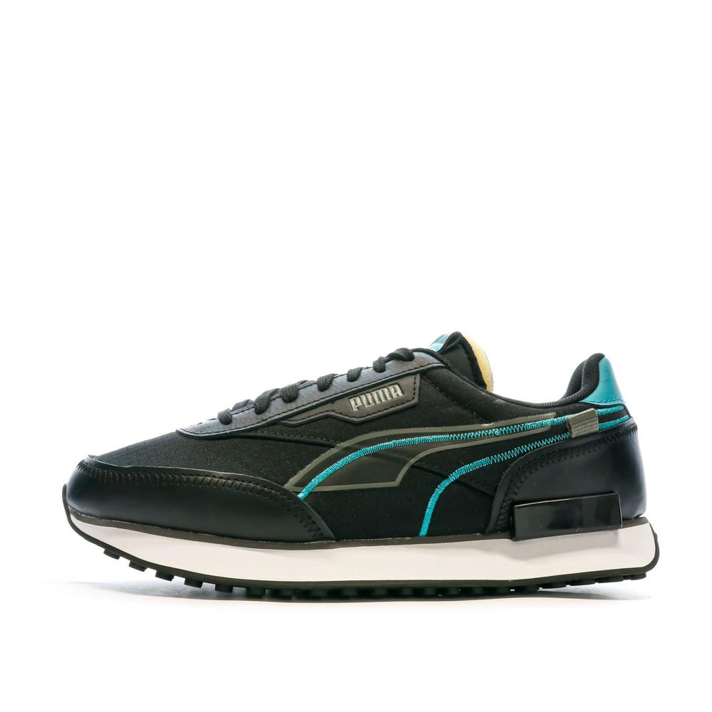 Baskets Noir/Bleu Homme Puma Future Rider Twofold pas cher