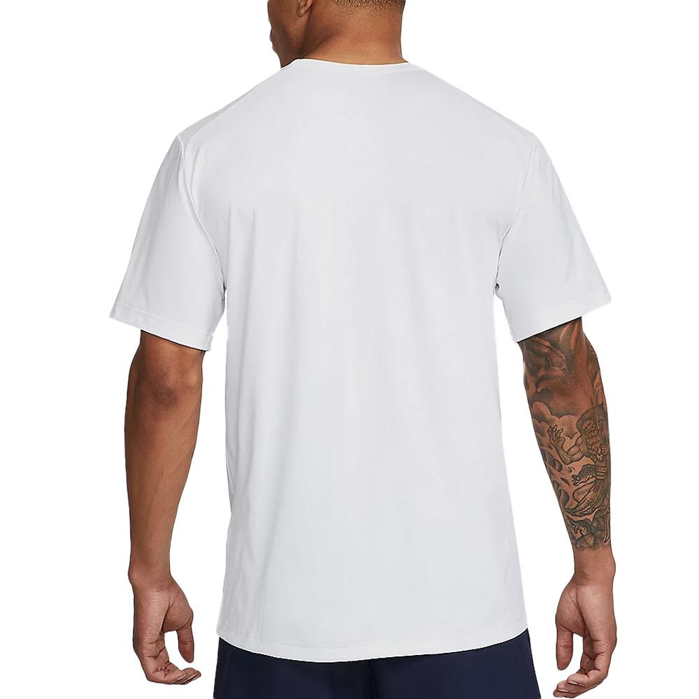 T-shirt Blanc Homme Nike Hyverse vue 2
