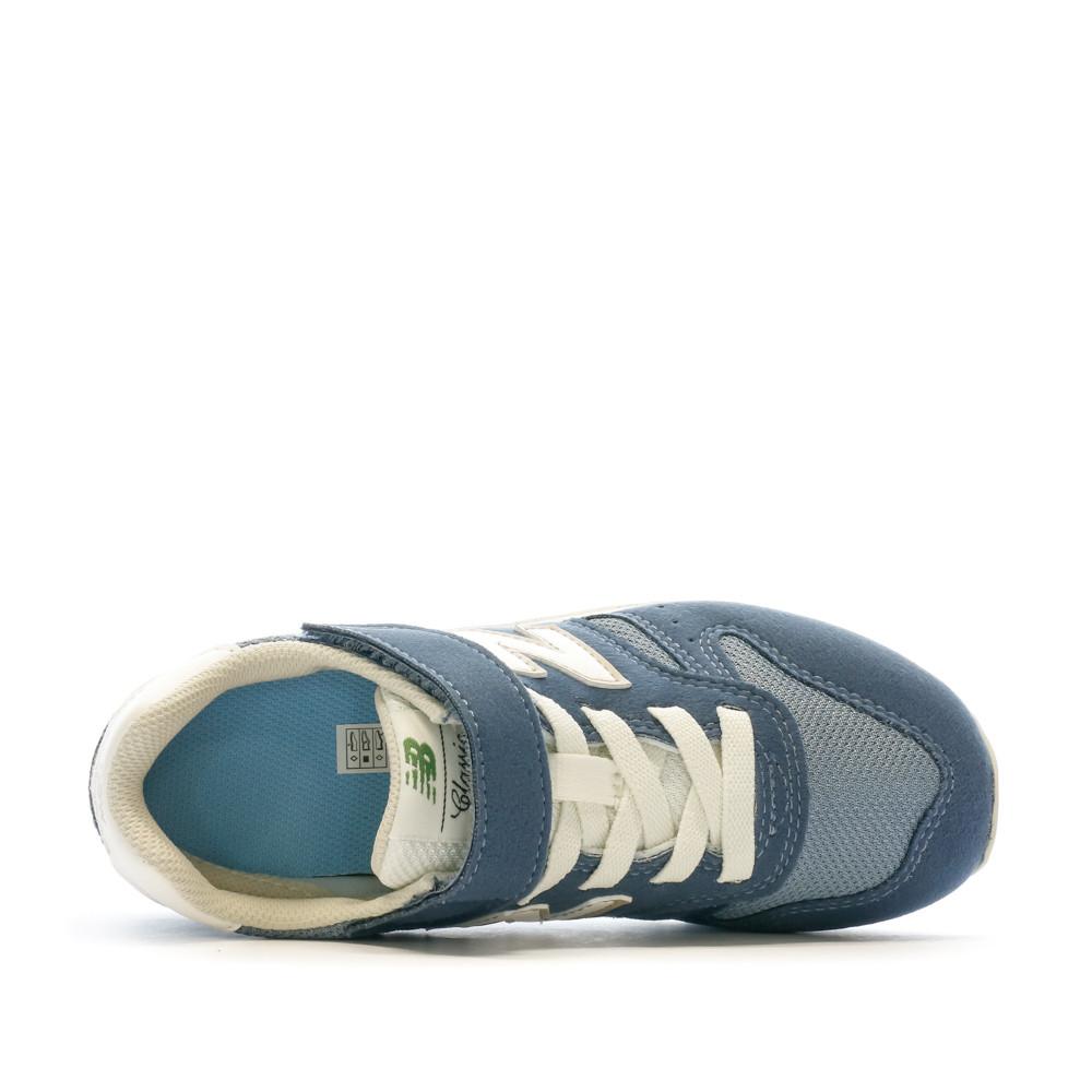 Baskets Bleues Enfant New Balance 373 vue 4