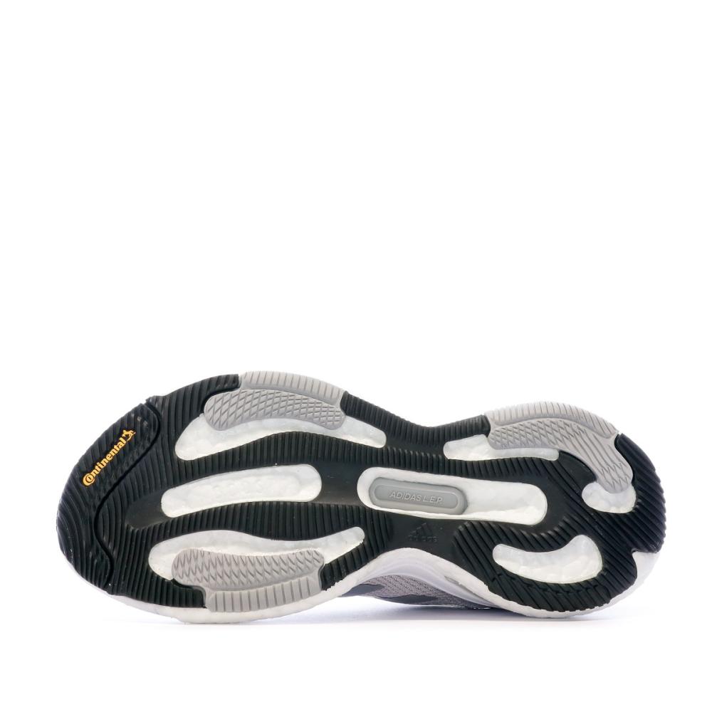 Chaussures de running Grises Femme Adidas Solar Glide 5 vue 5