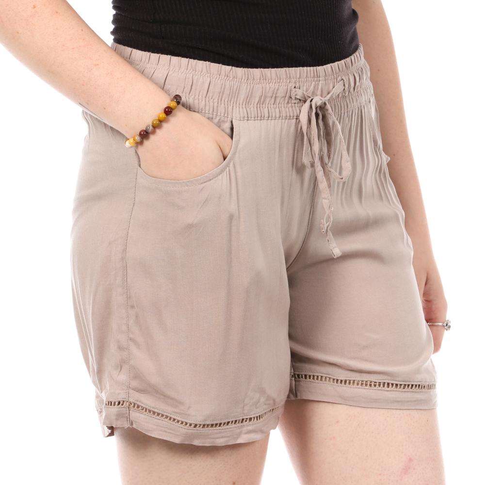 Short Beige Femme Sublevel Ladies pas cher