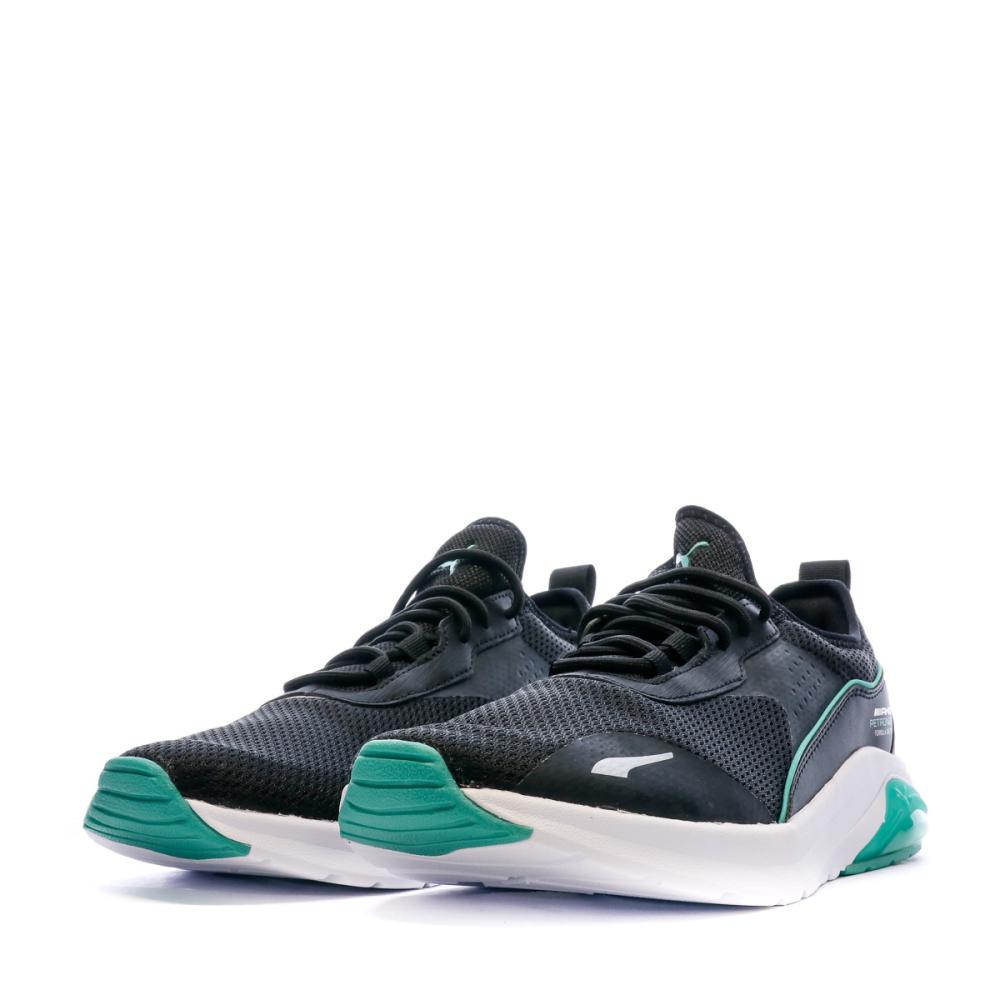 Baskets Noir Homme Puma Mercedes Mapf1 Electron vue 6