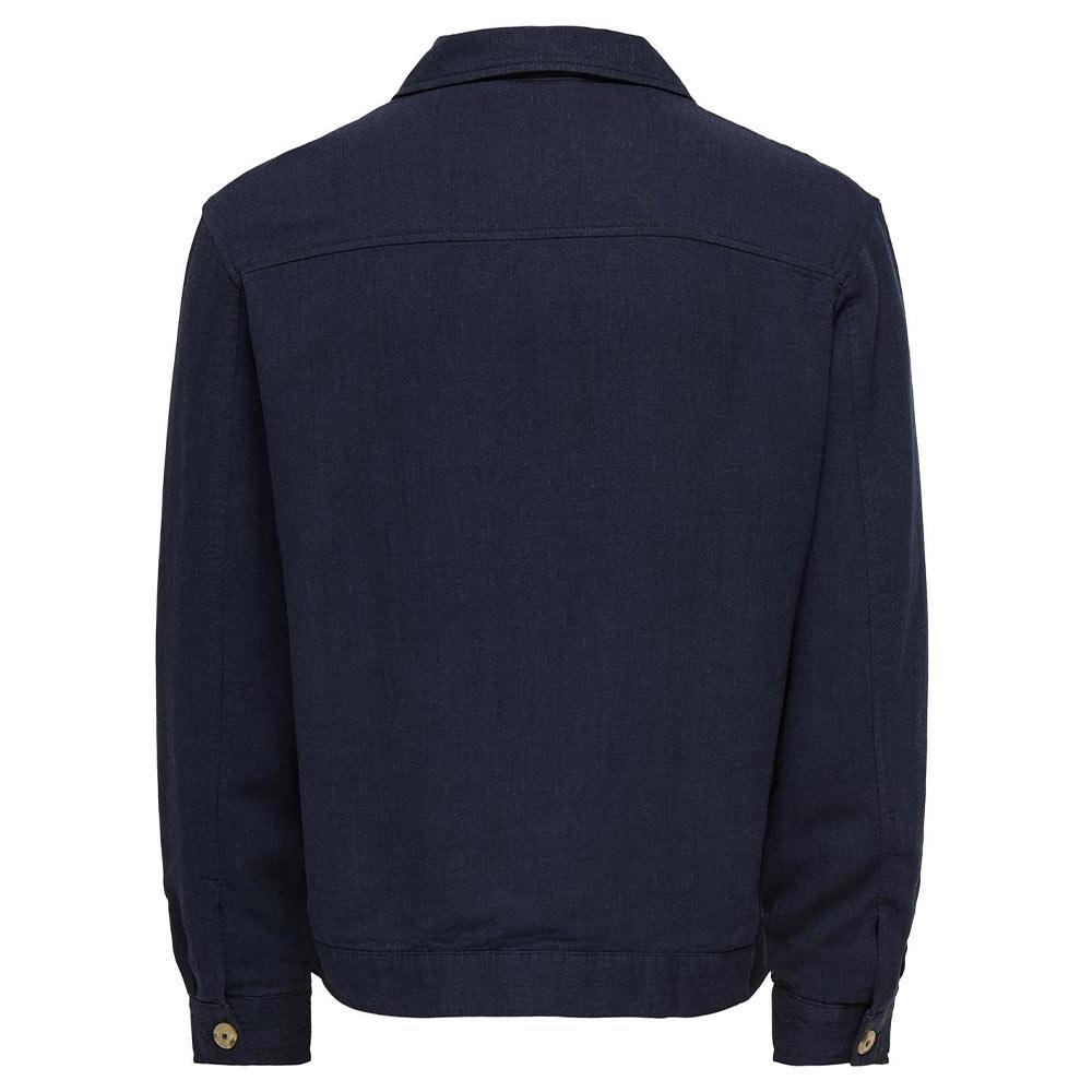 Veste Légère Marine Homme Only & Sons Structure vue 2