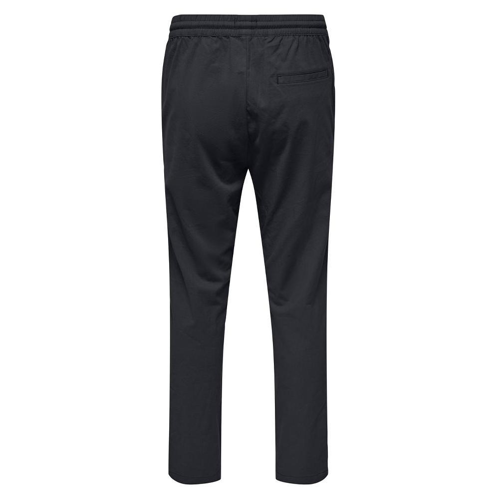 Pantalon fluide Noir Homme Only & Sons Capri vue 2