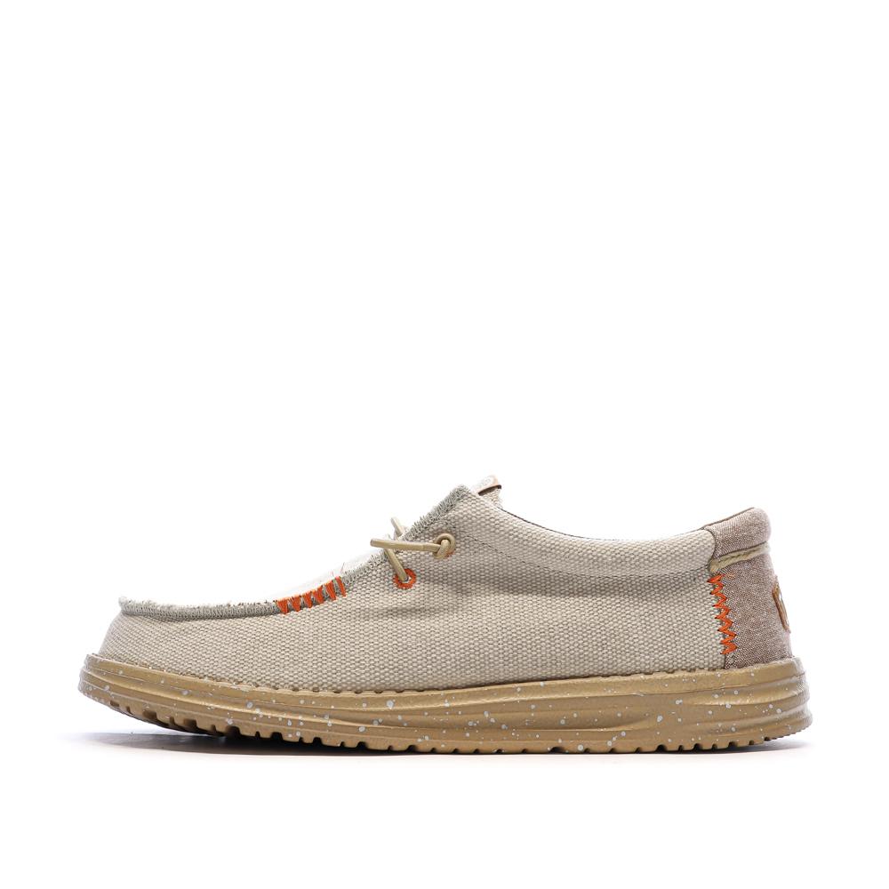 Chaussures Beige Femme Hey Dude Silver pas cher
