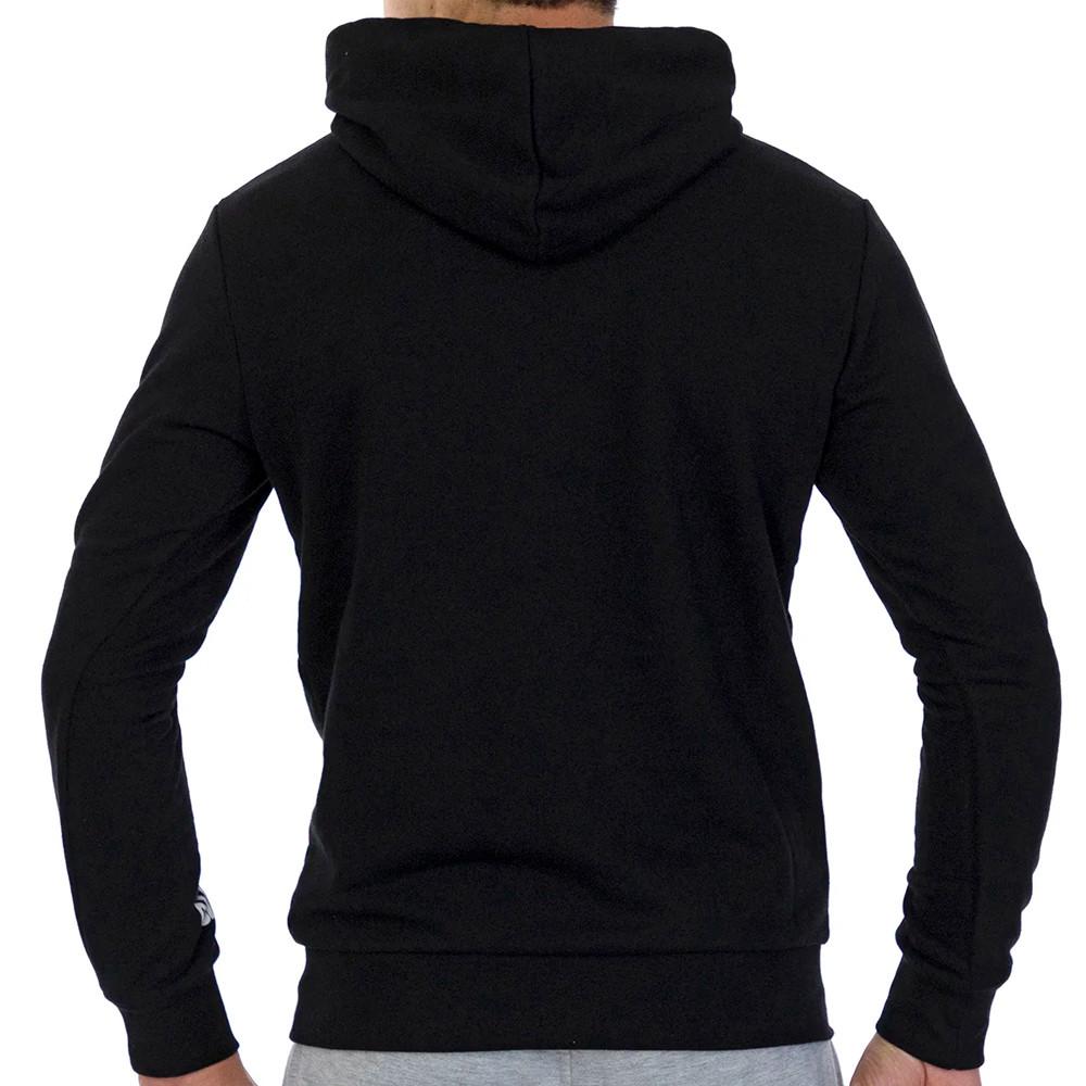 Sweat Capuche Noir Homme Nasa 08H vue 2