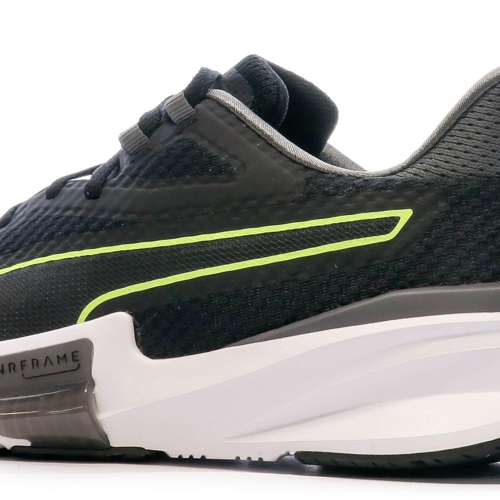 Chaussures de Running Noir/Vert Homme Puma Frame vue 7