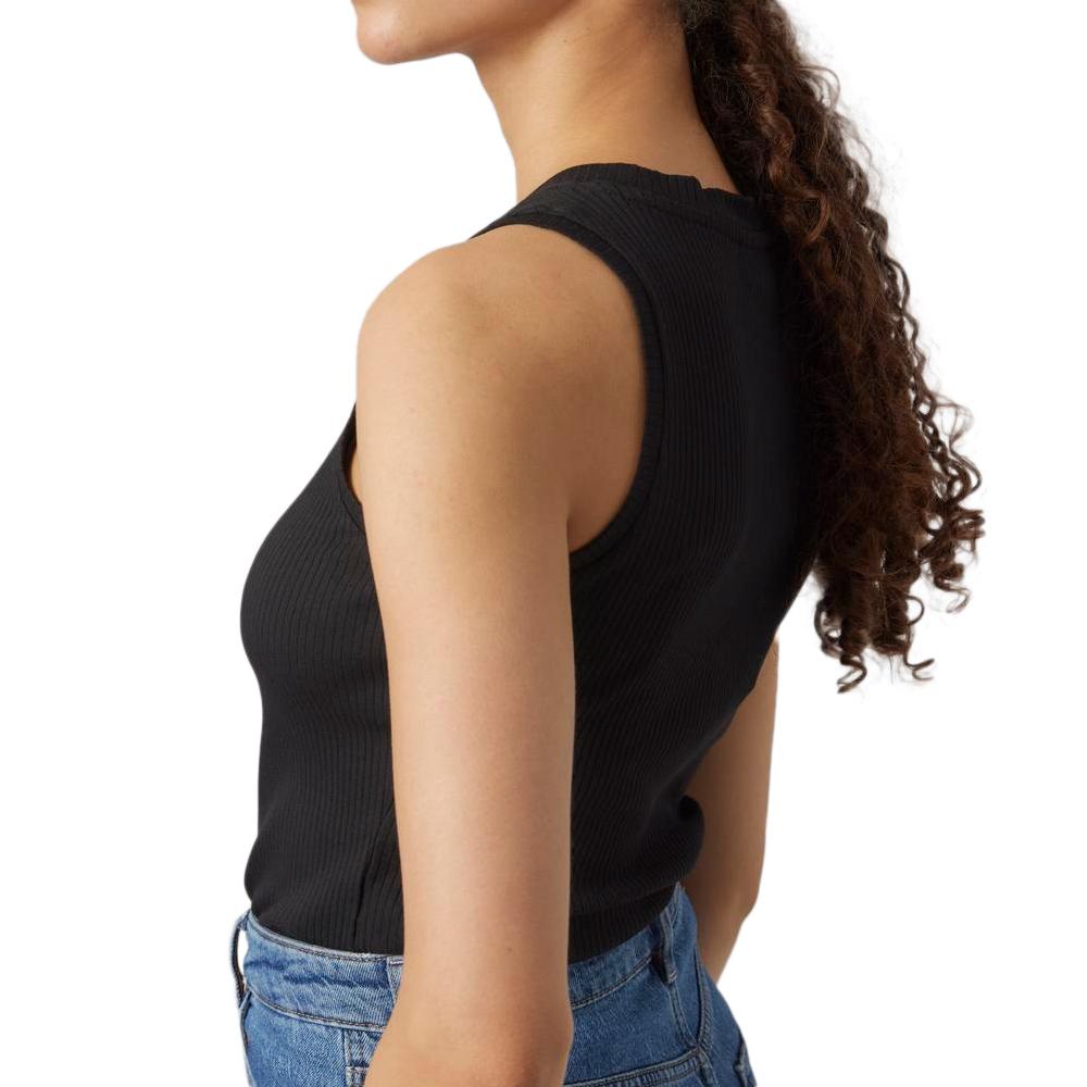 Débardeur Noir Femme Vero Moda Lavender vue 2