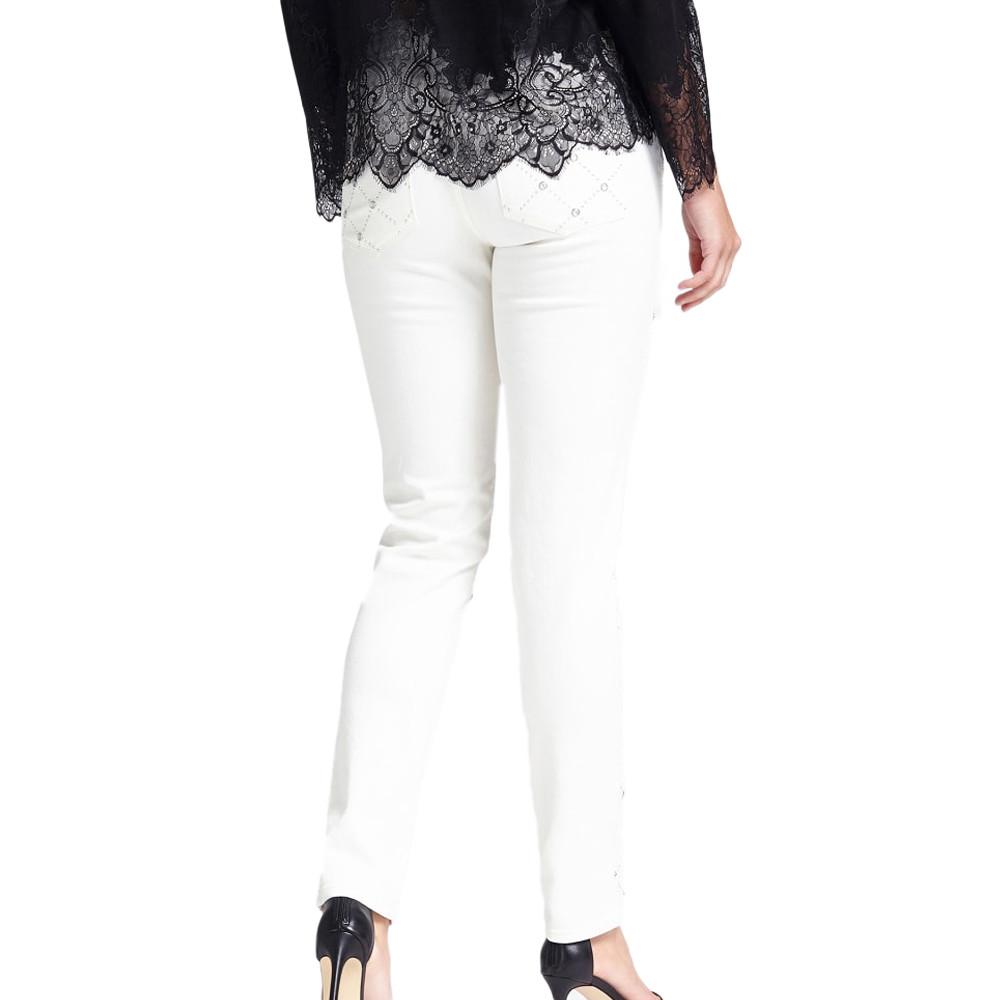 Jean Blanc Femme Guess Sexy Curve vue 2