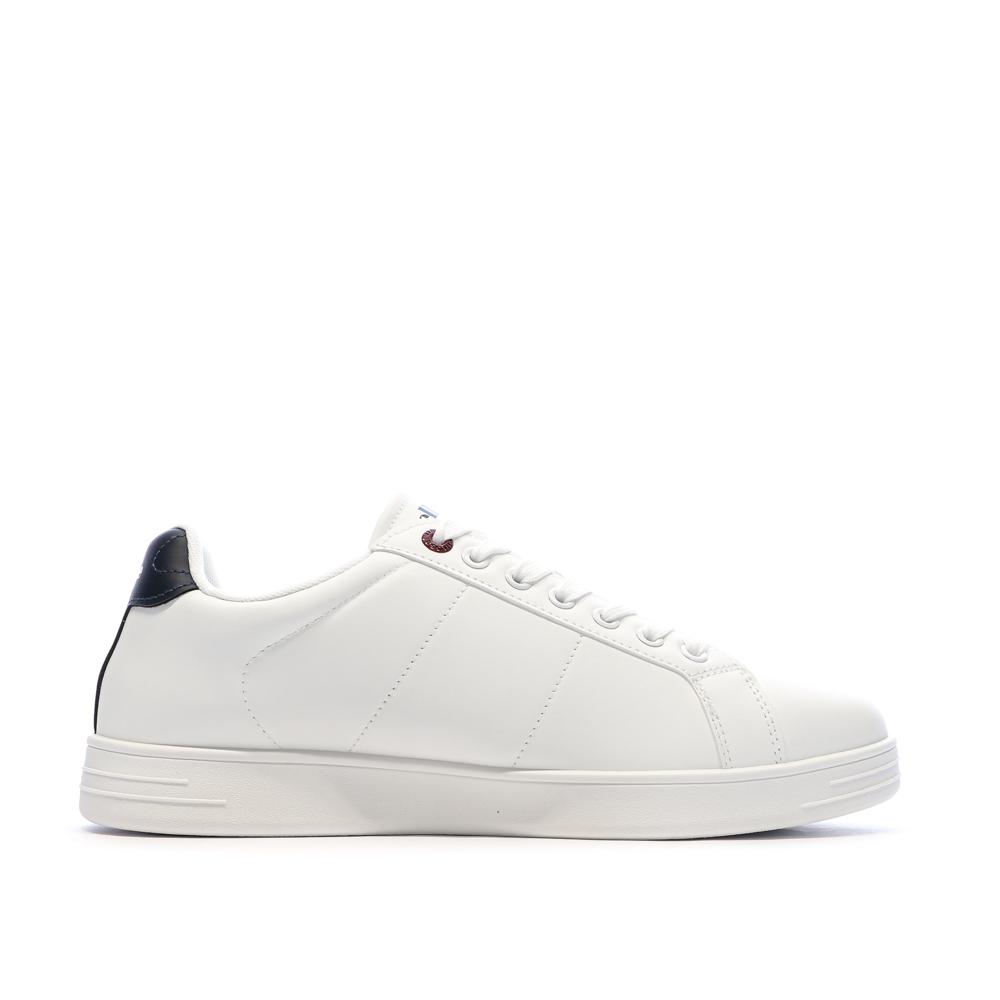 Basket Blanche/Marine Homme Ellesse Jacob Defender vue 2