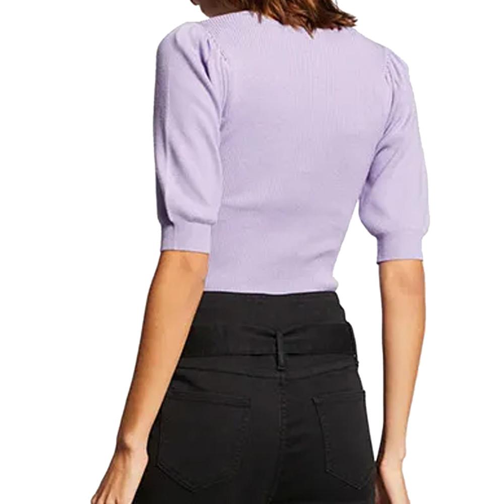 Pull Mauve Femme Morgan Nana vue 2