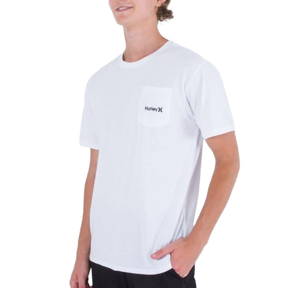 T-shirt Blanc Homme Hurley Oao pas cher