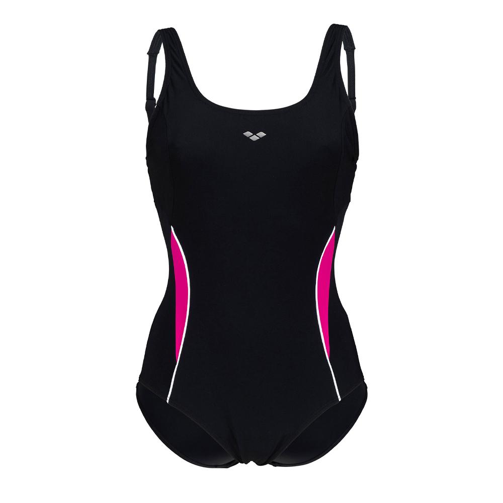 Maillot de bain Noire/Rose Femme Arena Alissa pas cher
