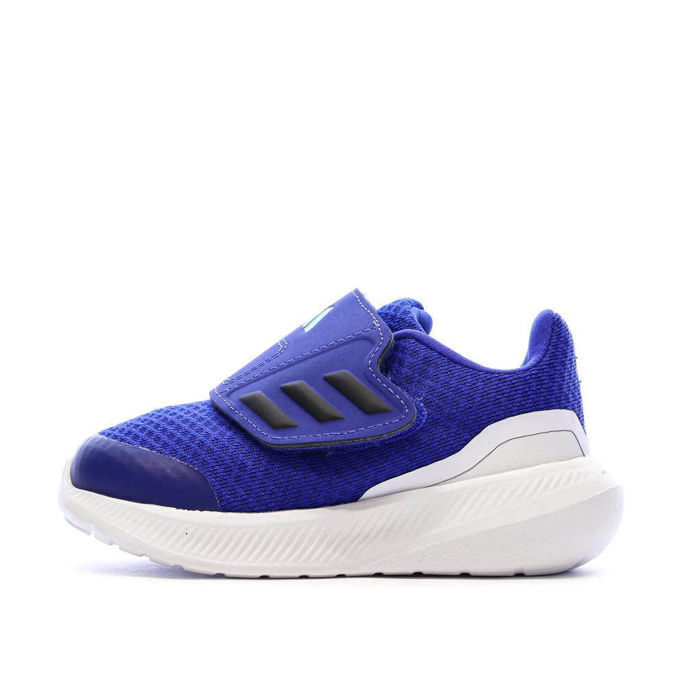 Baskets Bleu Garçon Adidas Runfalcon 3.0 Ac pas cher