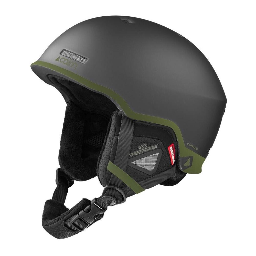 Casque Noir/Kaki Mixte Cairn Centaure Rescue Mat pas cher