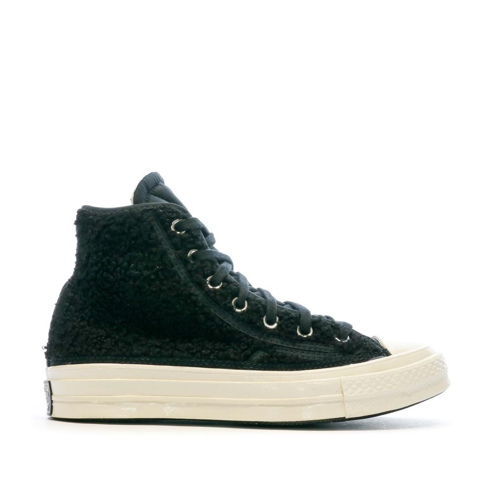 Baskets Noir Femme Converse Chuck 70 Varsity vue 2