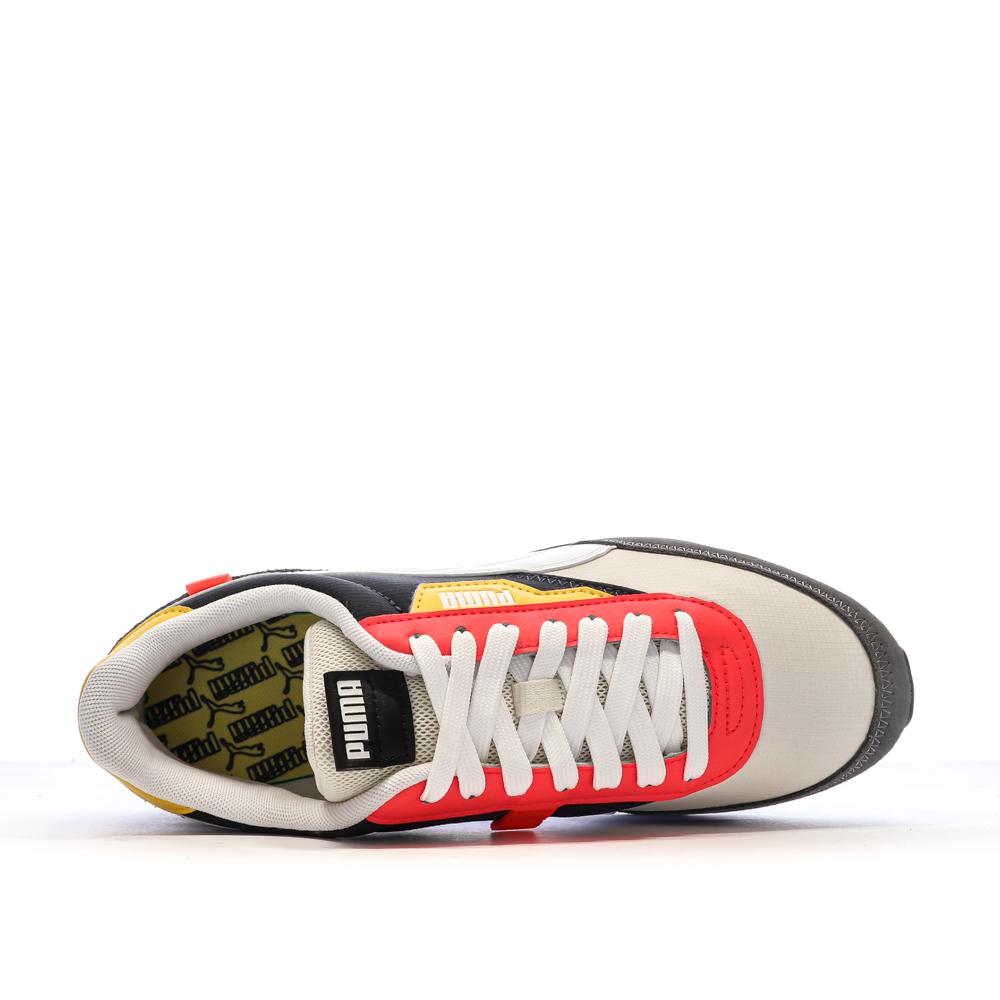 Baskets Rose/Gris Garçon/Homme Puma Future Rider New Core vue 4