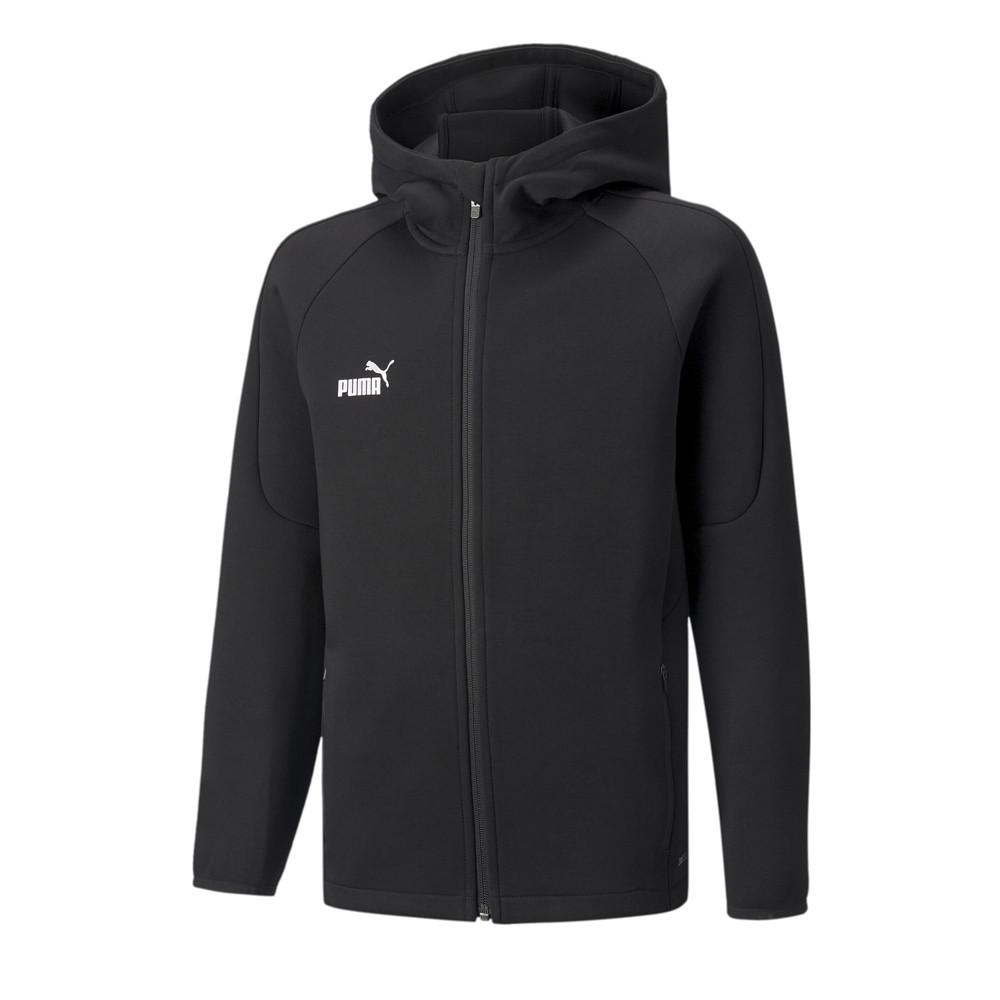 Sweat Zippé Noir Garçon Puma Final pas cher