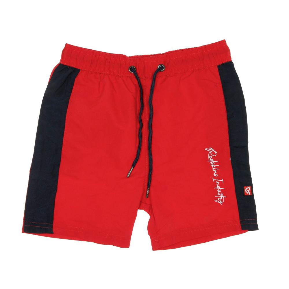 Short de bain Rouge Garçon Redskins 2278 pas cher