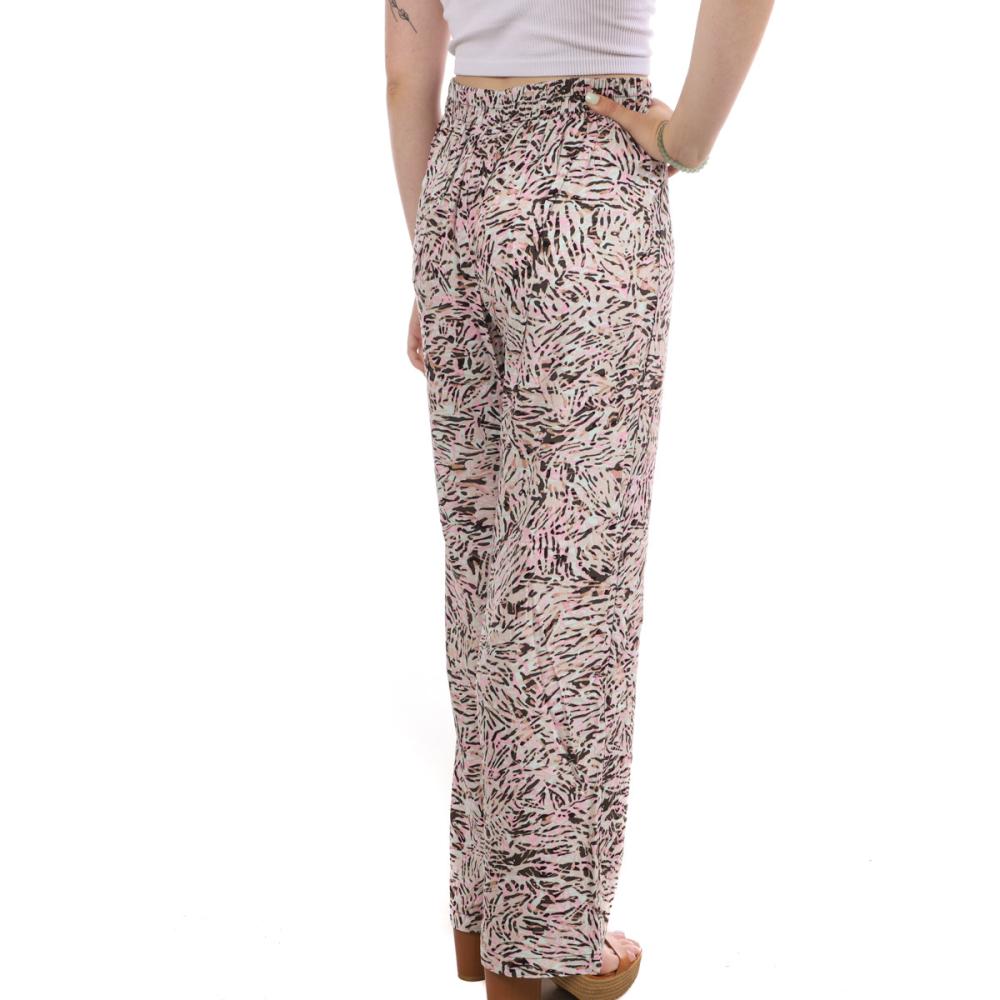 Pantalon Rose/Turquoise Femme Vero Moda Easy vue 2