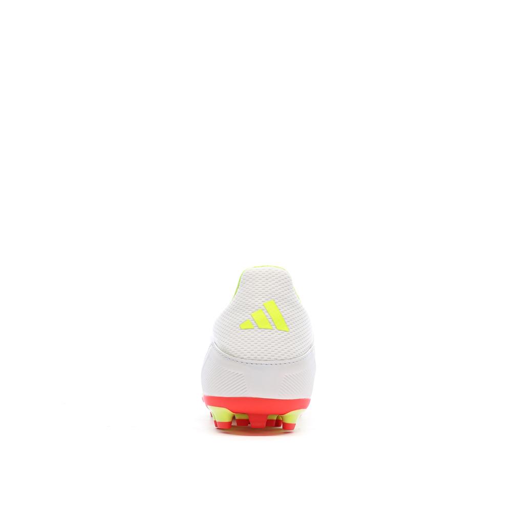 Chaussures de Foot Blanc/Rouge Adidas F50 League 2G/3G AG vue 3
