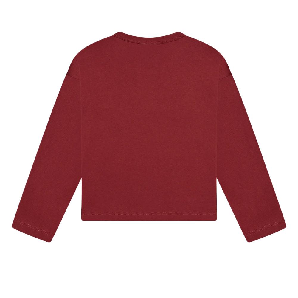 T-shirt Manches longues Bordeaux Fille Champion 404233 vue 2