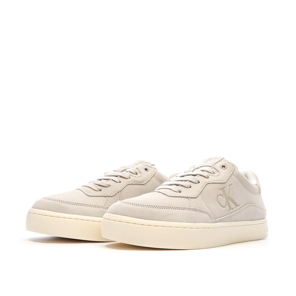 Baskets Greige Homme Calvin Klein Jeans Classic Cupsole vue 6