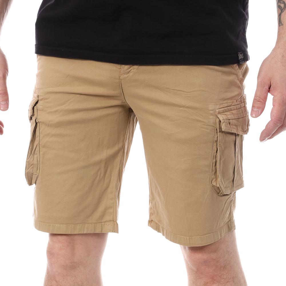 Short Beige Homme Paname Brothers NAPLES pas cher