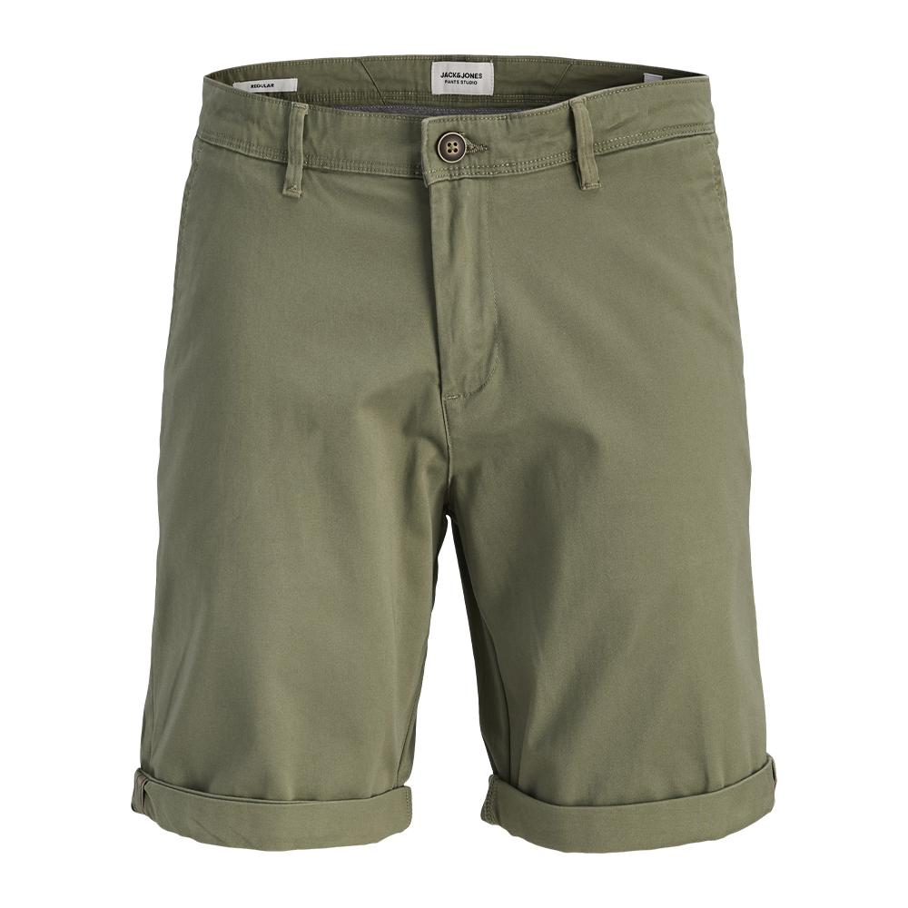 Short Kaki Homme Jack & Jones Bowie 12165604 pas cher