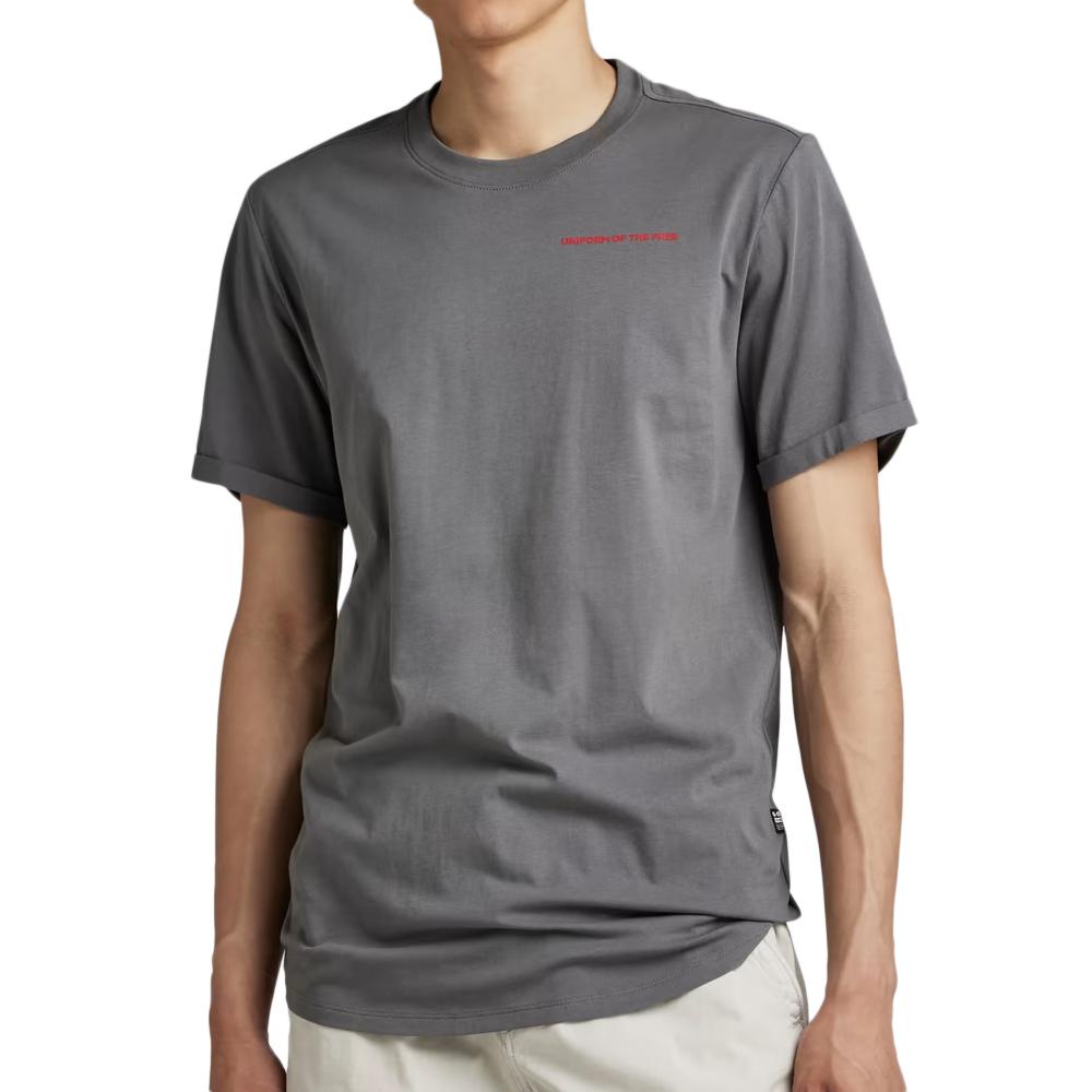 G-Star Raw Lash Back Männer T-Shirt grau günstig