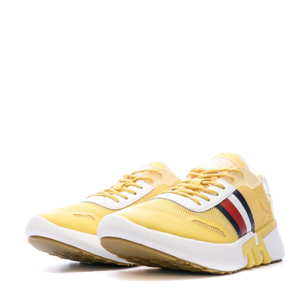 Baskets Jaunes Femme Tommy Hilfiger Sporty vue 6