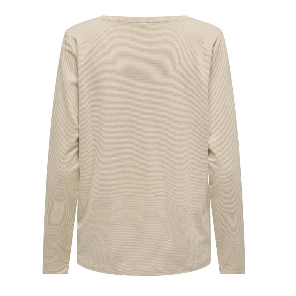 T-shirt Beige Femme Only Harly ML vue 2