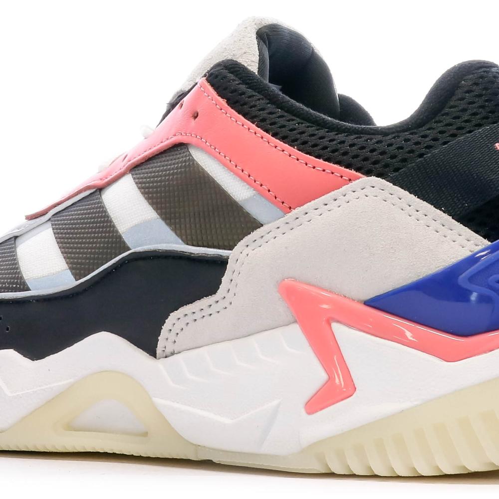 Baskets Grises Homme Adidas Niteball II vue 7