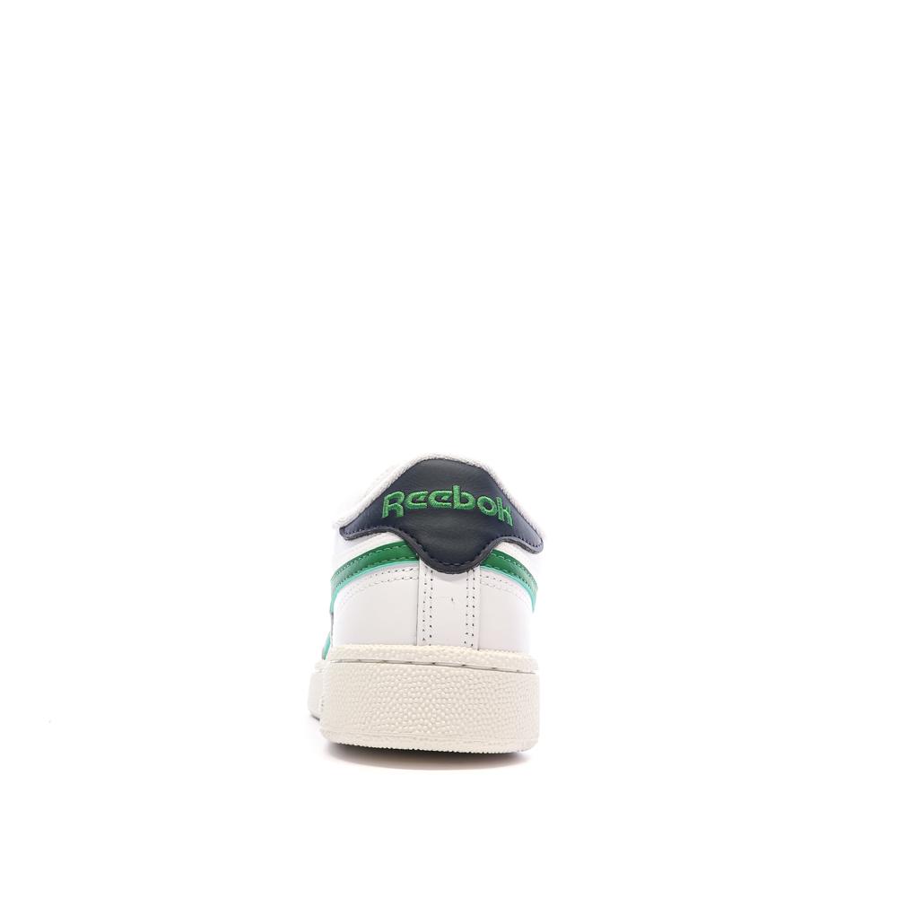 Baskets Blanches/Vertes Mixte Reebok Club C Revenge vue 3