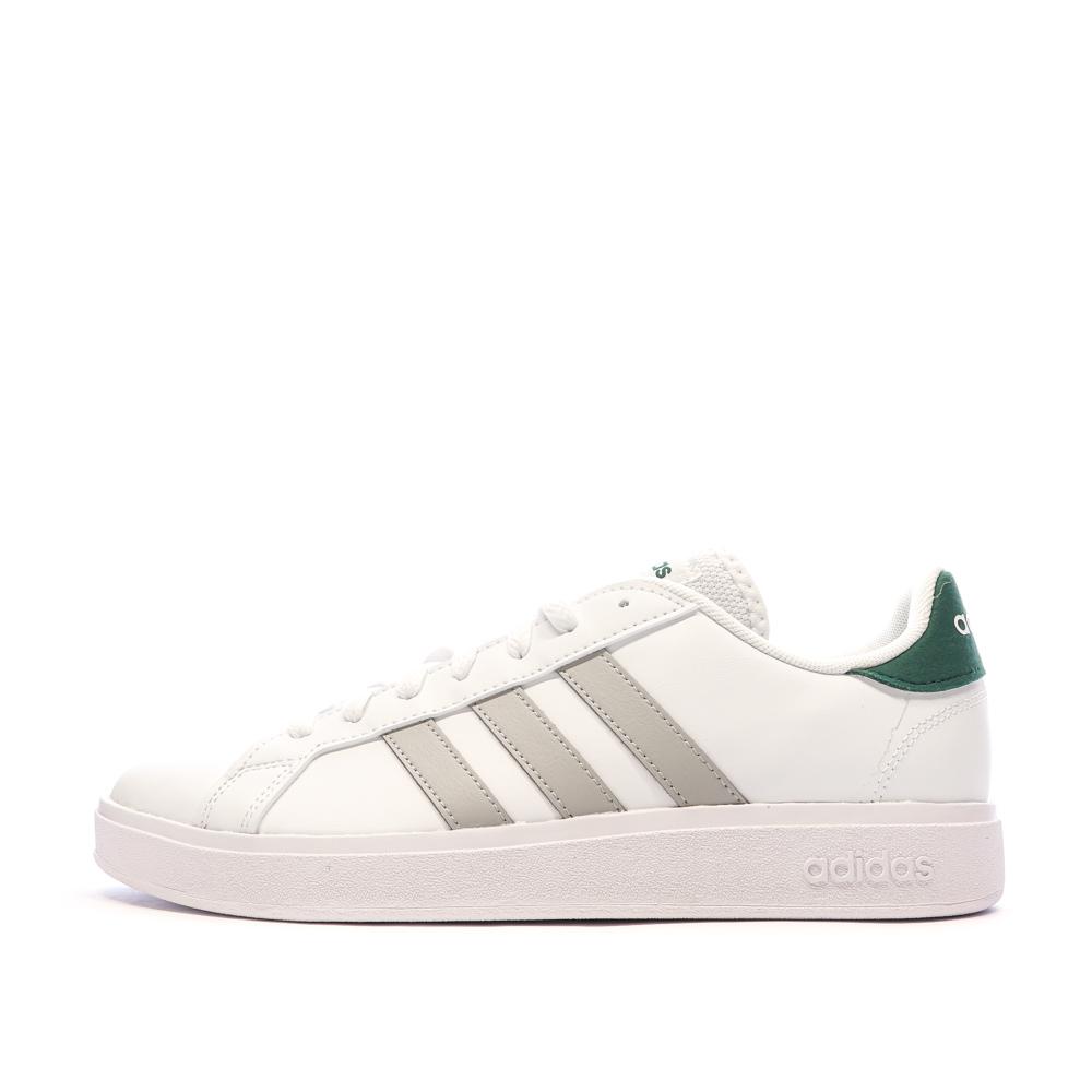 Baskets Blanches Homme Adidas Grand Court Base 2.0 pas cher