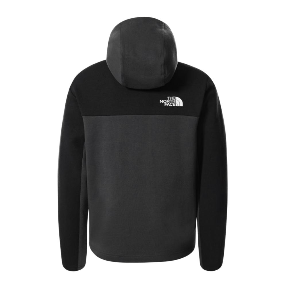 Sweat à Capuche Noir/Gris Garçon The North Face Slacker vue 2