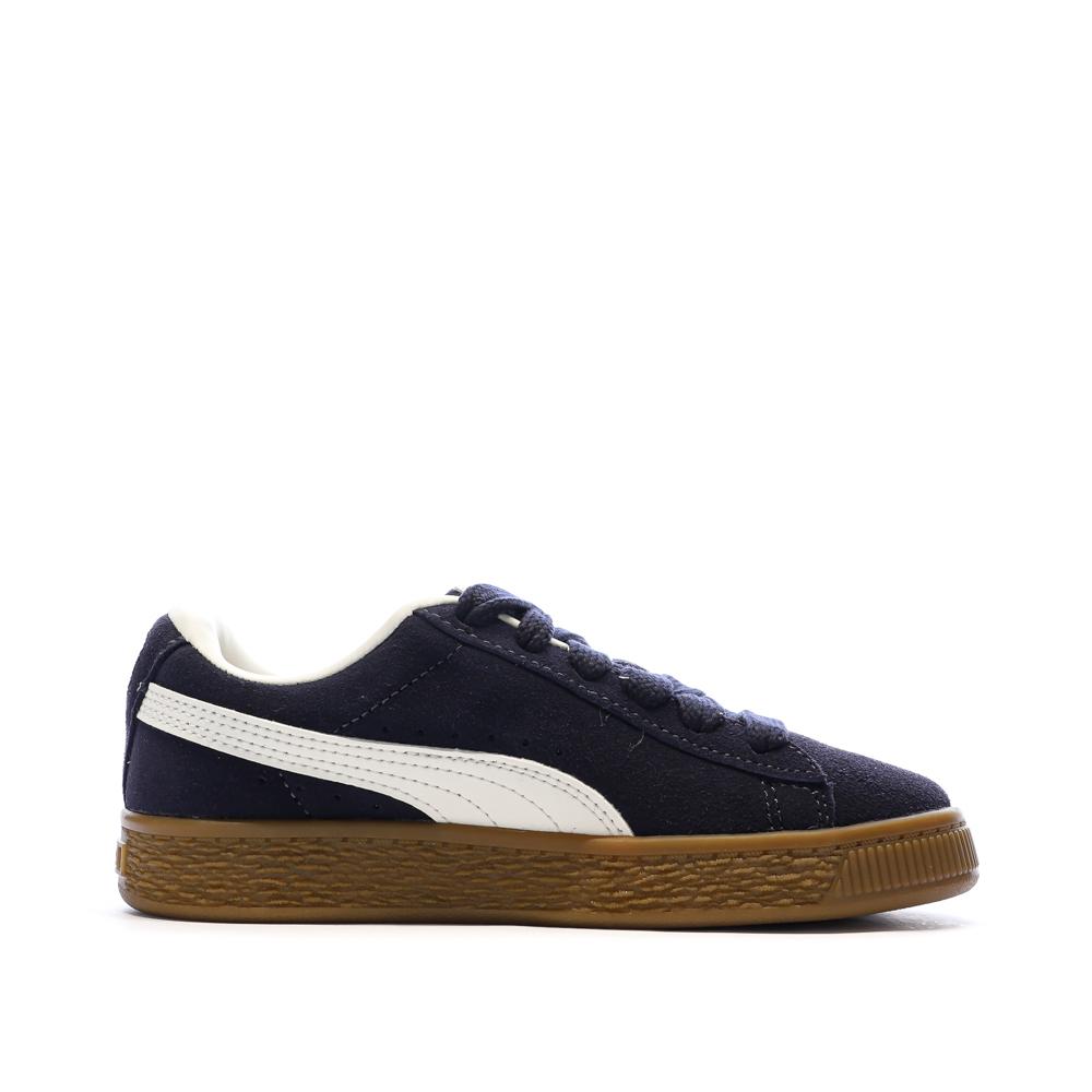 Baskets Marines Garçon Puma Suede Xl vue 2