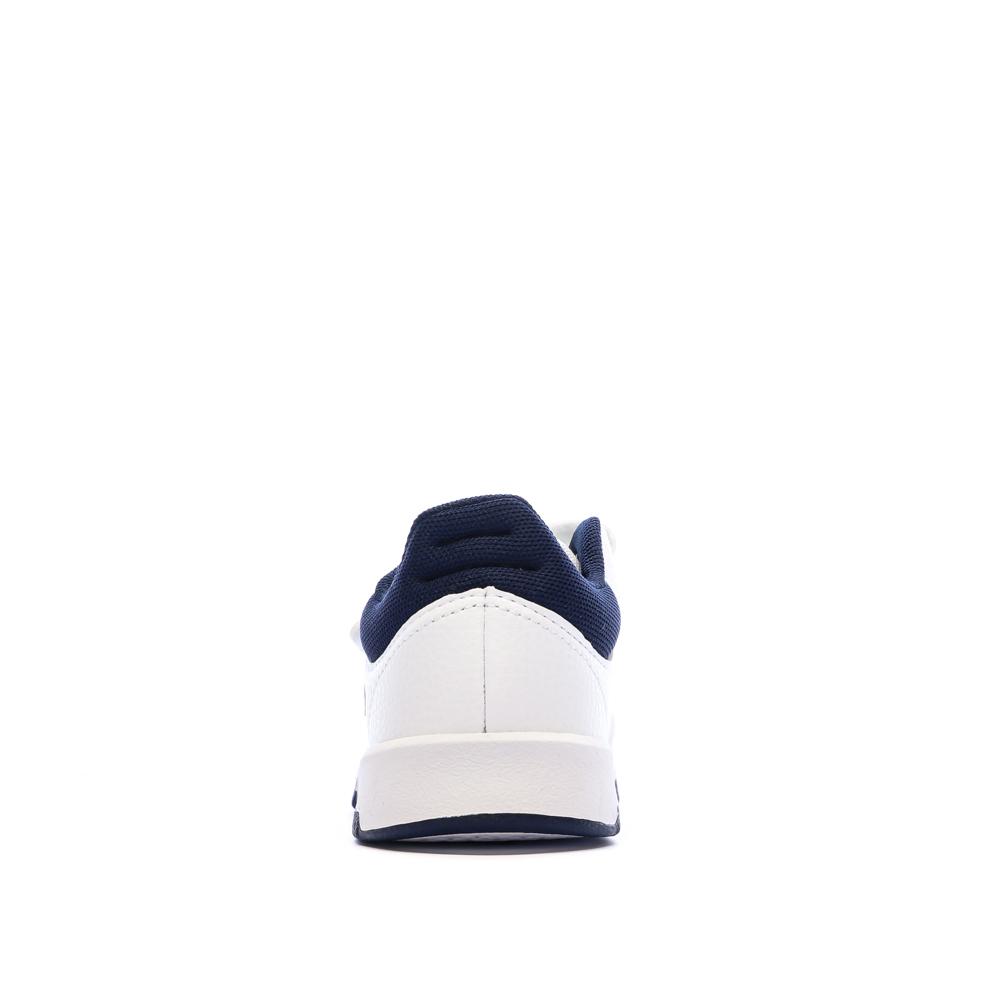 Baskets Blanc Garçon Adidas Tensaur Sport 2.0. vue 3