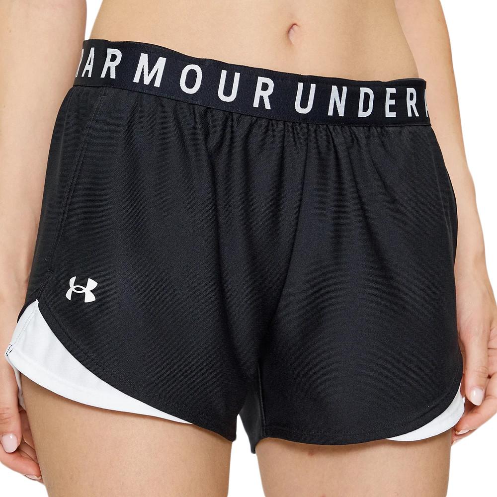 Short Noir Femme Under Armour Ua Play Up 3.0 pas cher