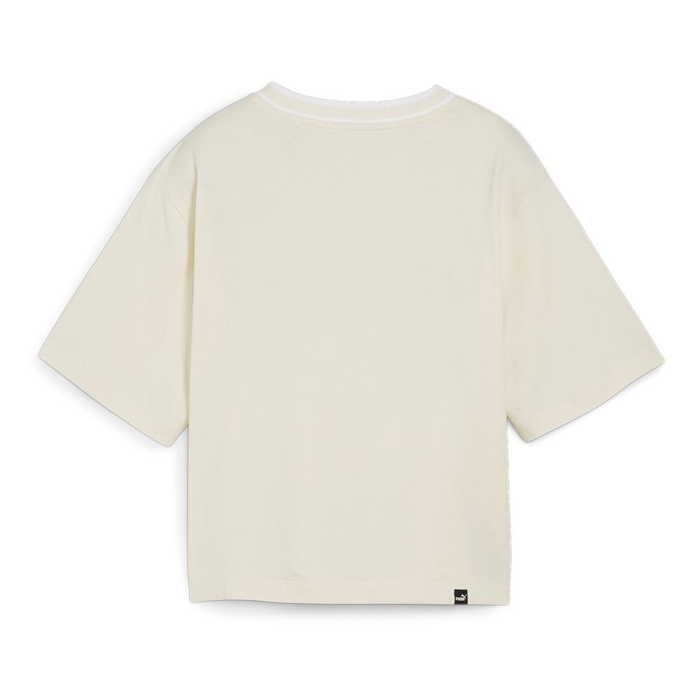 T-shirt Beige Femme Puma Squad vue 2