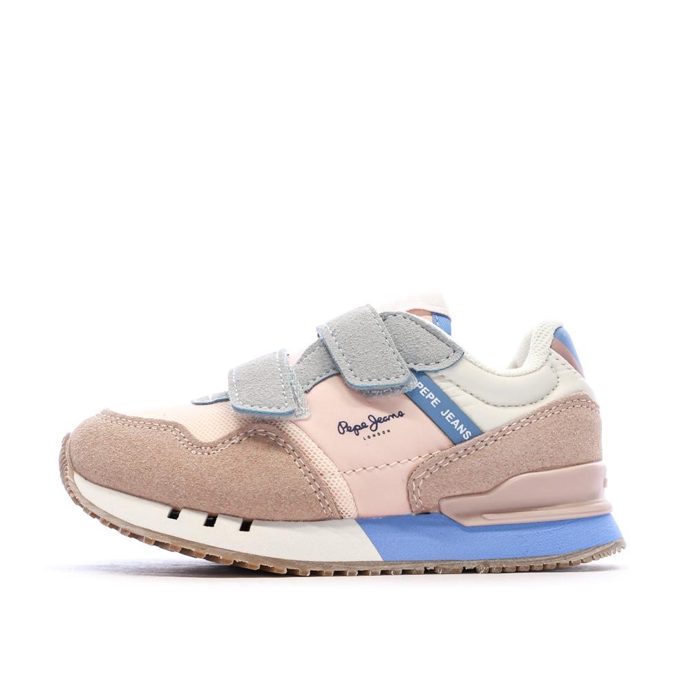 Pink/Blue Girls’ Trainers – Pepe Jeans London Band affordable